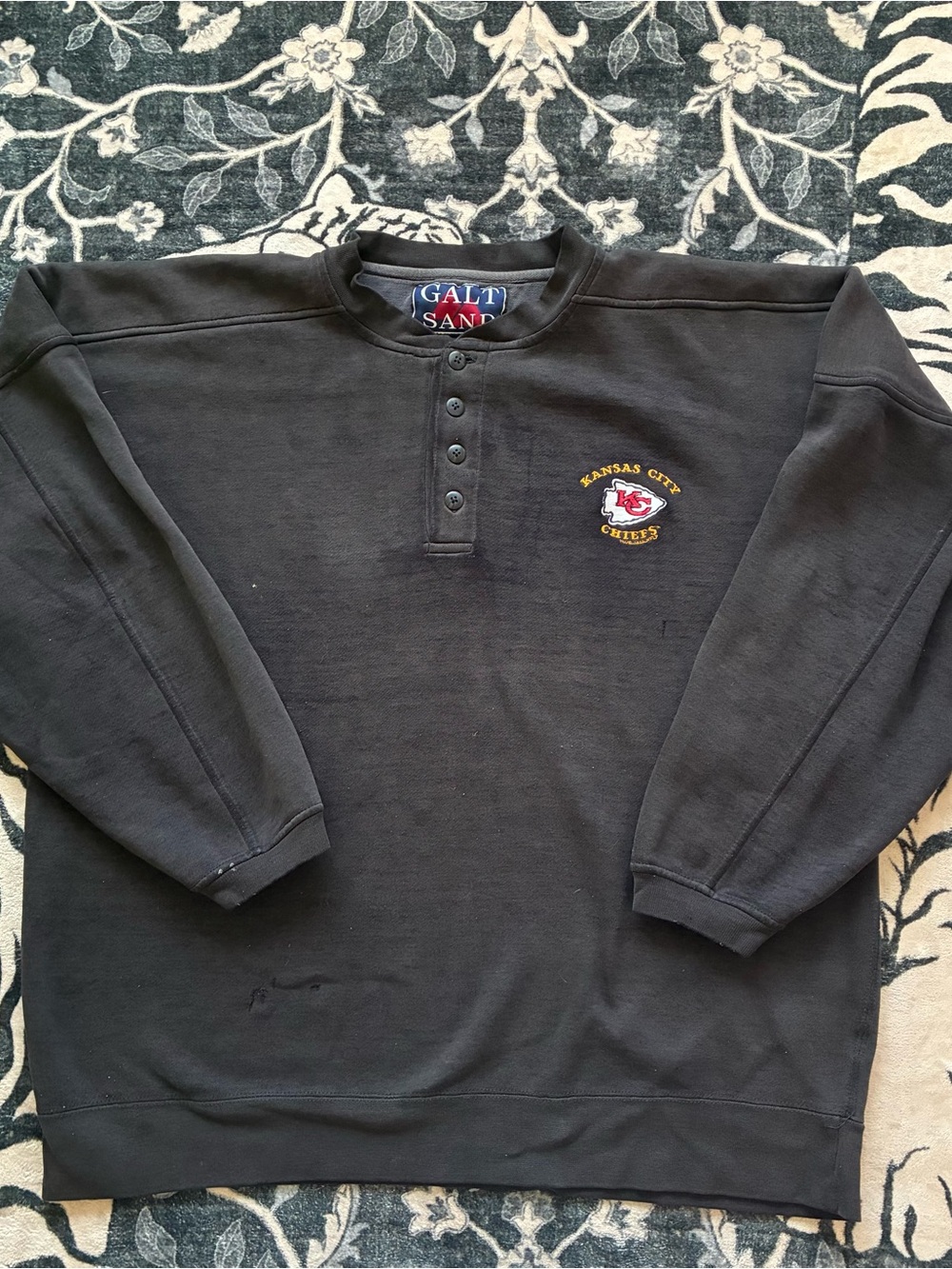 010 - VINTAGE 90s KANSAS CITY CHIEFS NFL FOOTBALL SWEATSHIRT